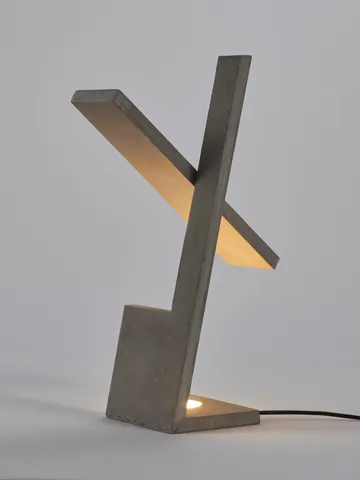 Ixelles Concrete Tischleuchte 50,5cm - Grey - Serax