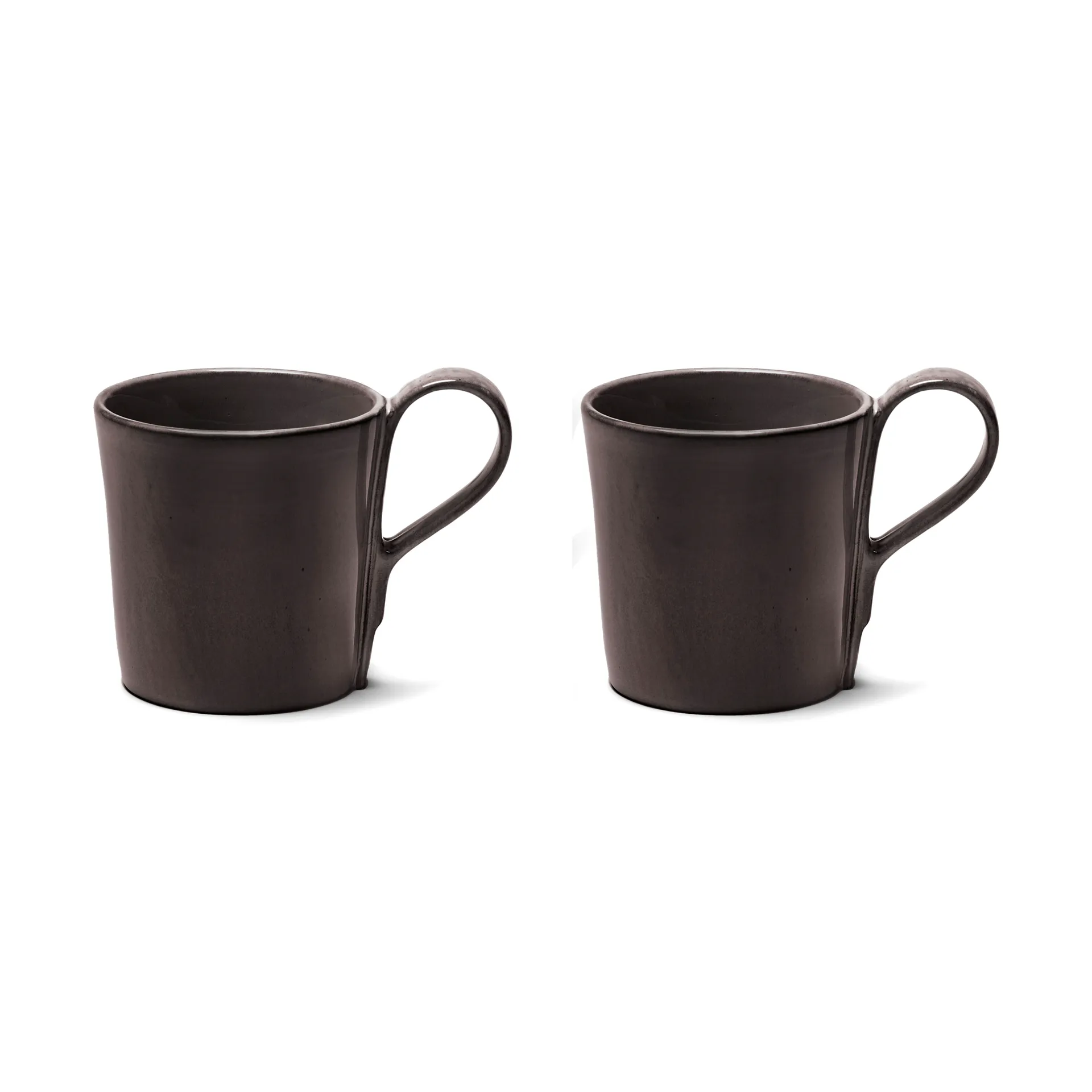 La Mère Kaffeetasse 13 cl 2er-Pack, Dark brown Serax