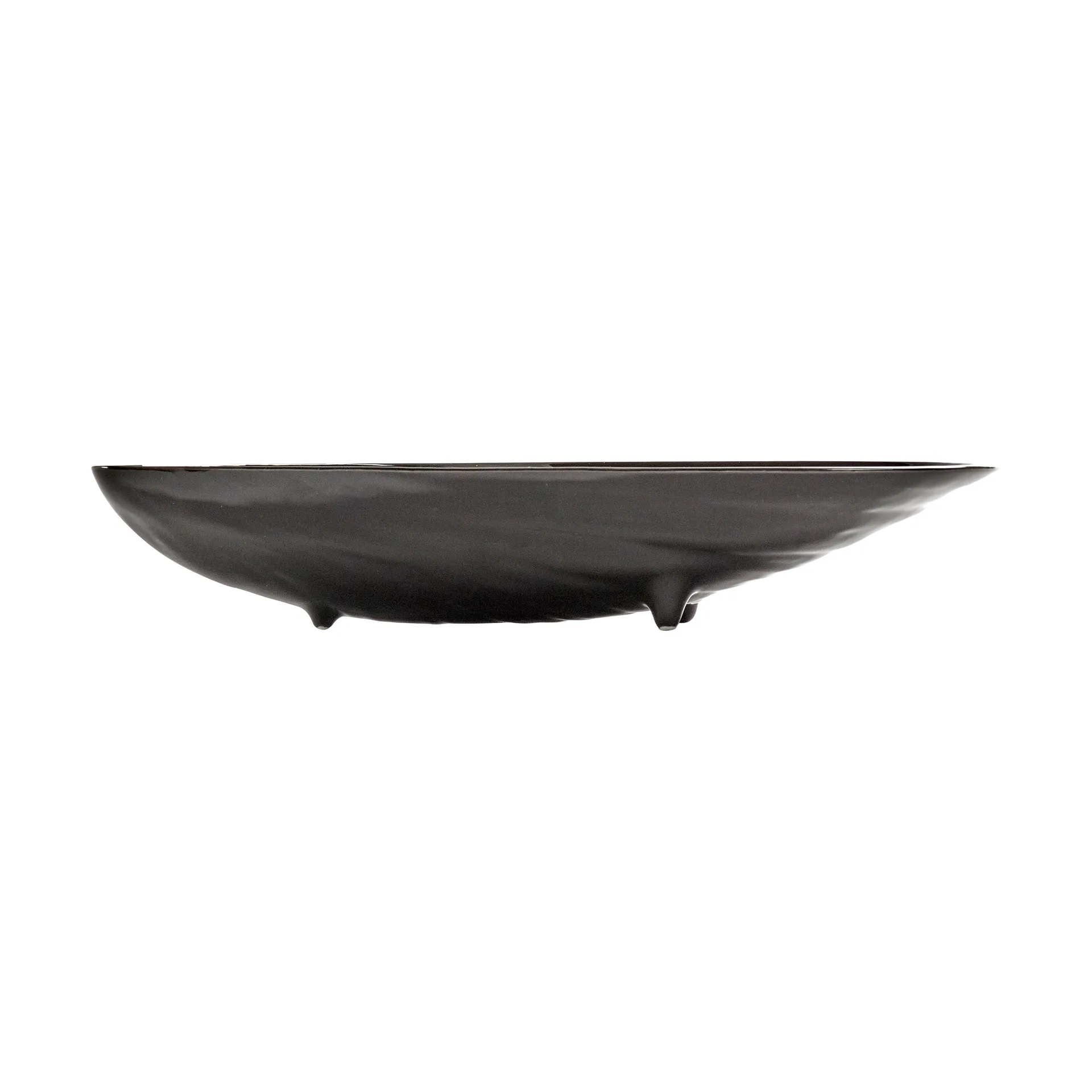 Les Objets Mouleversants Marcel schaal M 14x30,5 cm, Black Serax