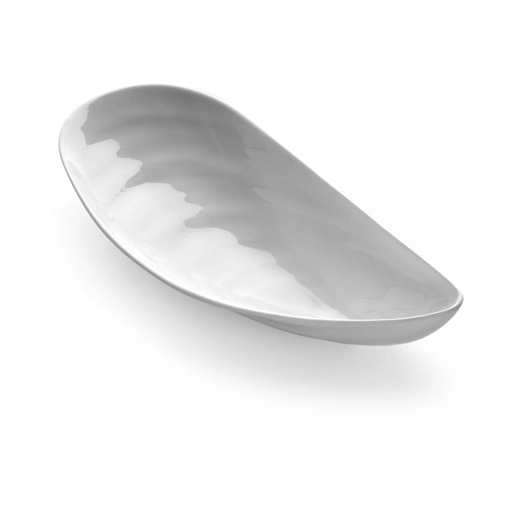 Les Objets Mouleversants Marcel Schale S 7,5x17,5 cm, White Serax