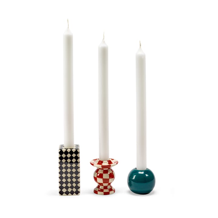 Les Objets Mouleversants N°1 Kerzenständer, Black-white Serax