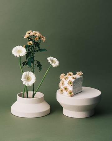 Mira Vase/Tortenplatte S - Beige - Serax