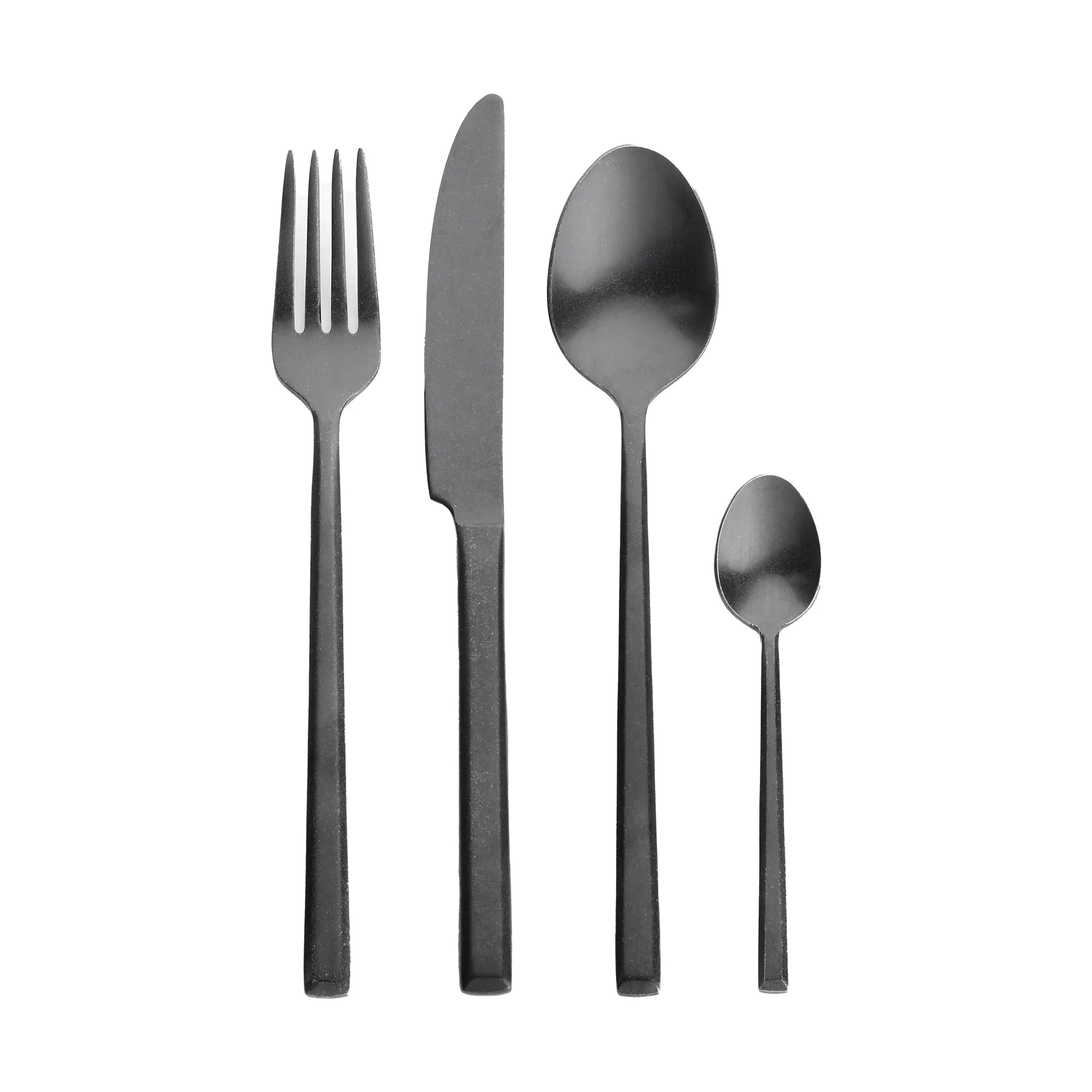 Pure Besteckset 24 Teile, Black Serax