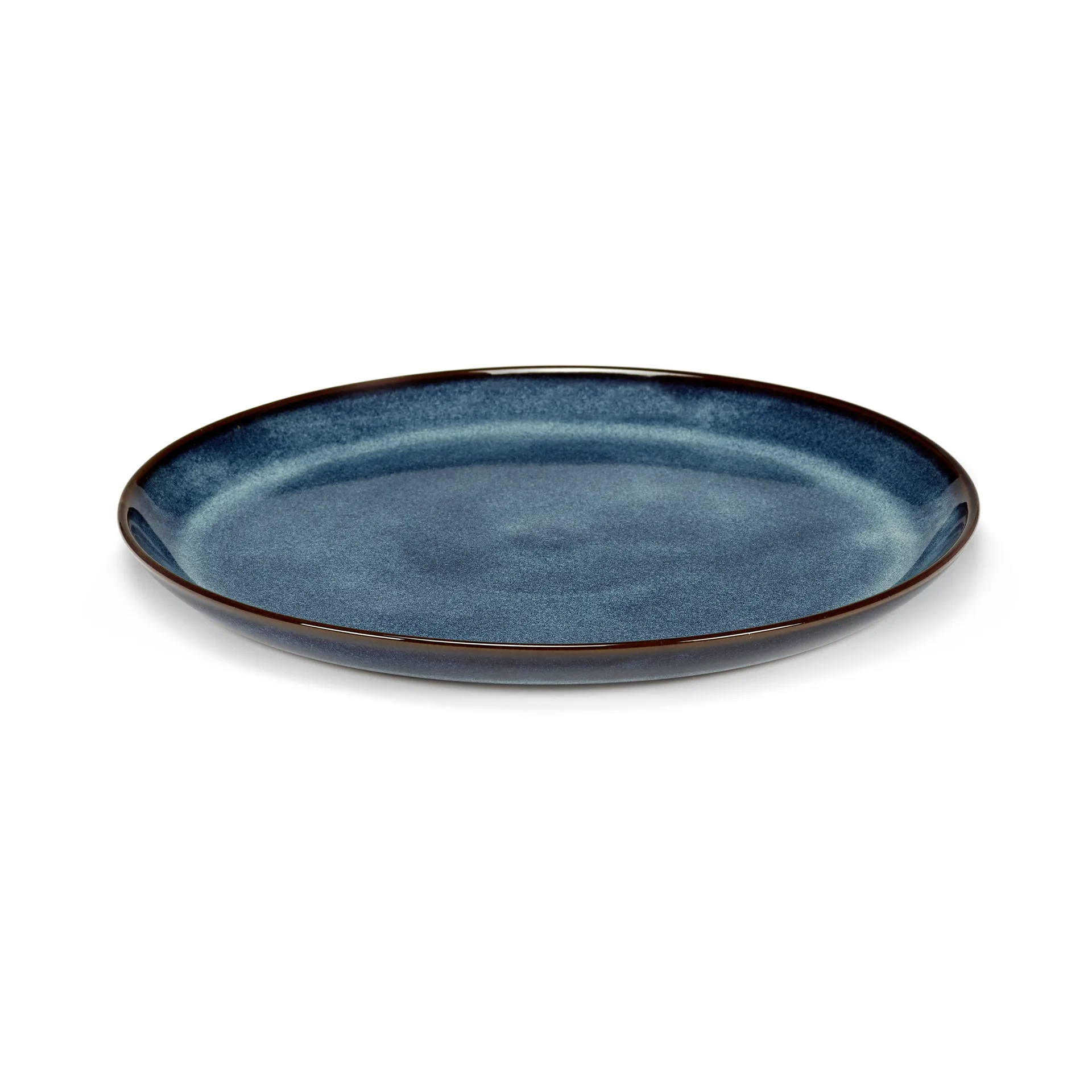 Pure Teller glasiert cm Ø 23,5 cm, Dark Blue Serax