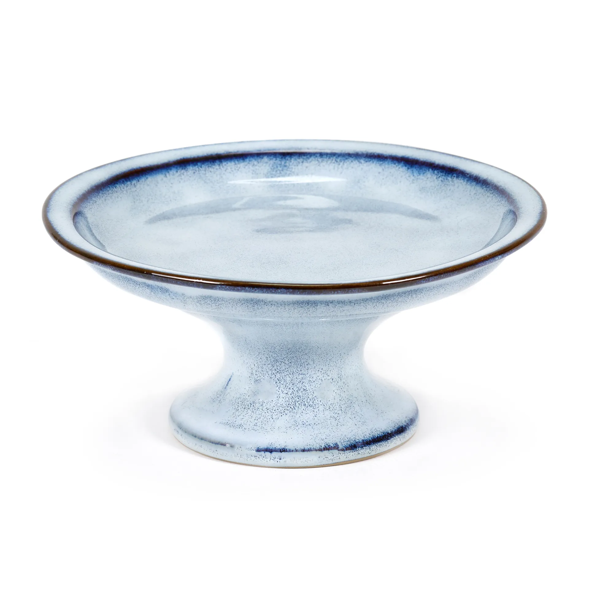 Pure Tortenständer glasiert S Ø 16,5 cm, Blue Serax