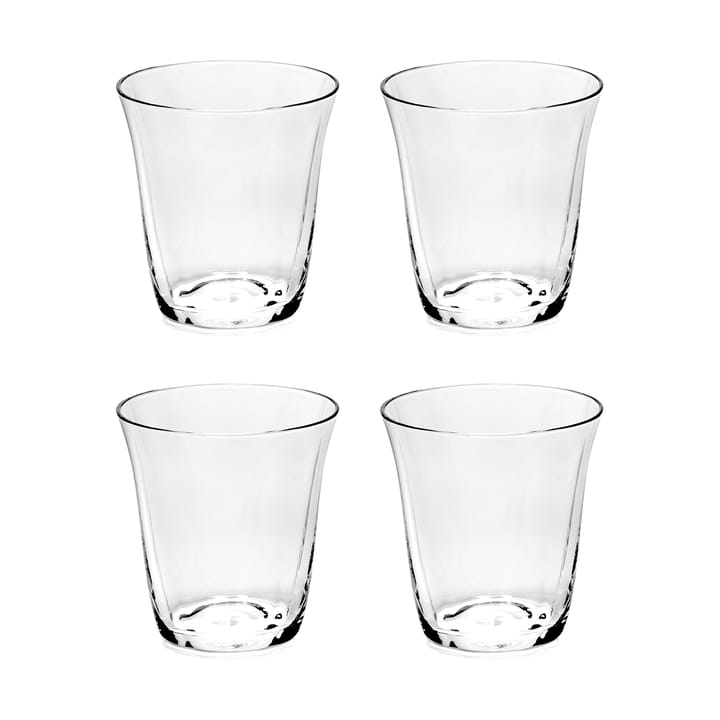 Silhouette doppeltes Espressoglas 11 cl 4er pack - Clear - Serax
