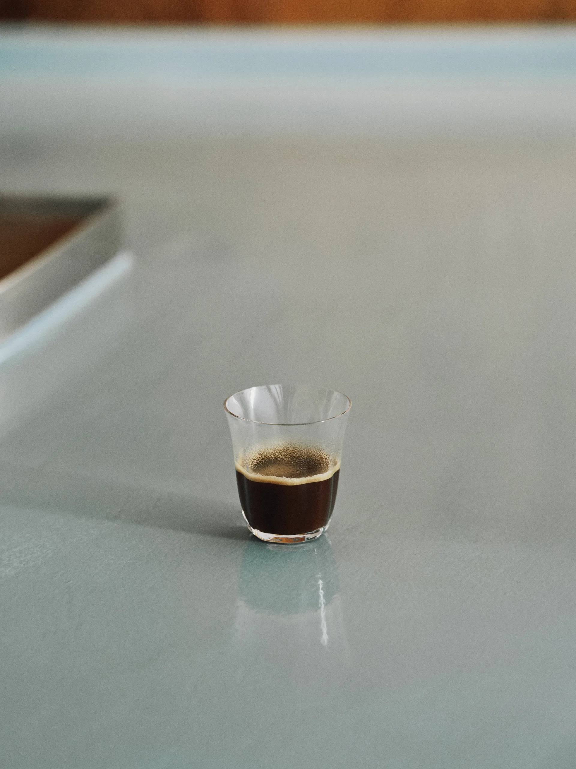 Silhouette doppeltes Espressoglas 11 cl 4er pack, Clear Serax