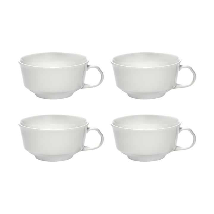 Silhouette Kaffeetasse 19 cl 4er pack - White - Serax