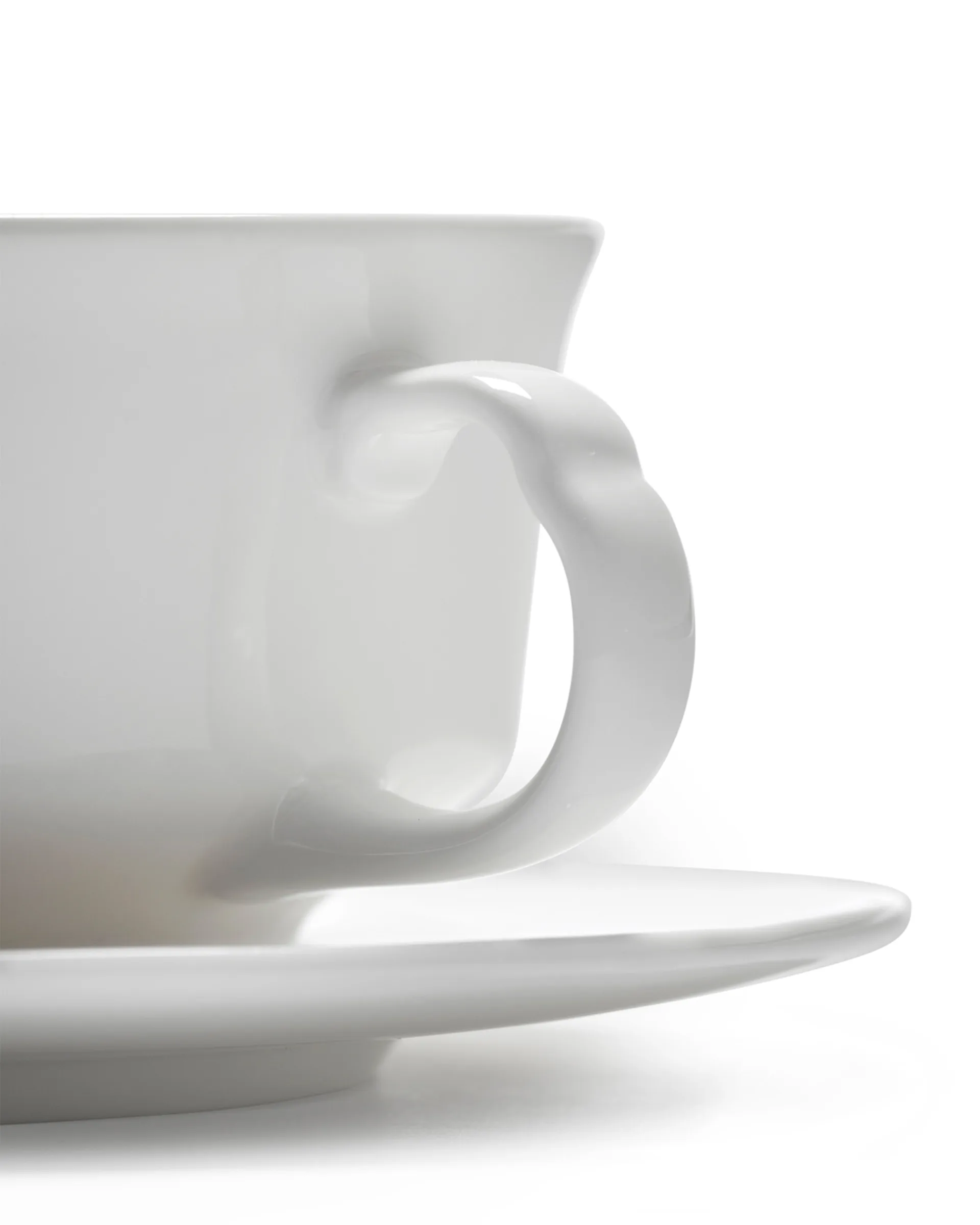 Silhouette Kaffeetasse 19 cl 4er pack, White Serax