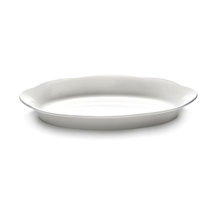 Silhouette oval djup Teller M 15x24,5 cm - White - Serax
