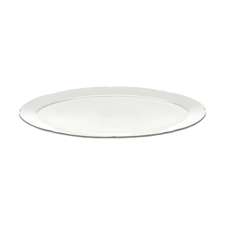 Silhouette ovaler Teller L 21x30 cm - White - Serax