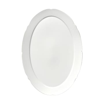 Silhouette ovaler Teller L 21x30 cm - White - Serax