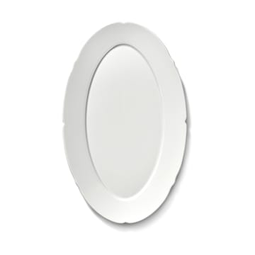 Silhouette ovaler Teller M 15x24,5 cm - White - Serax