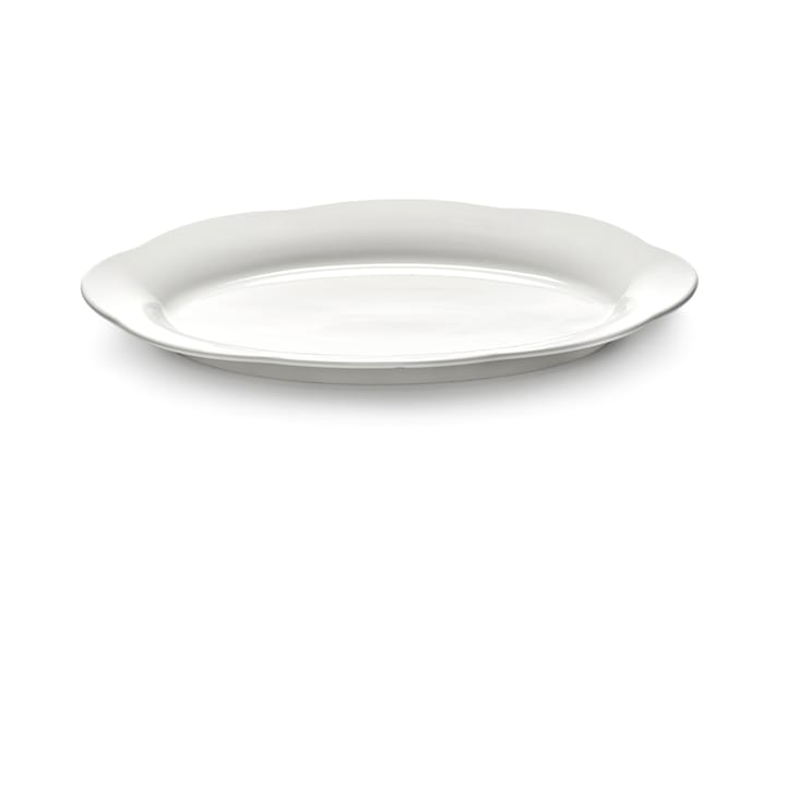 Silhouette ovaler tiefer Teller L 21x30 cm - White - Serax