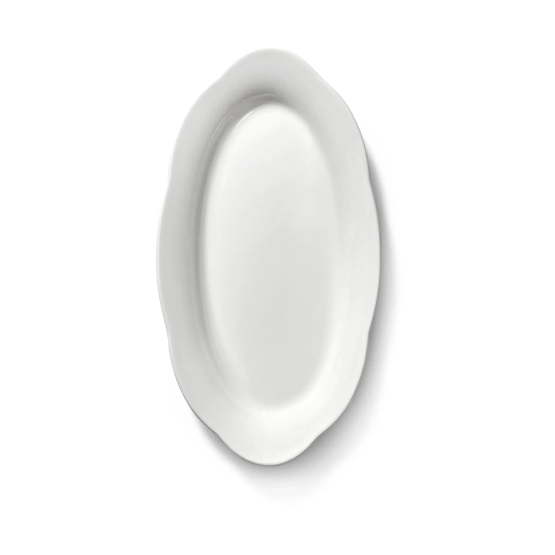 Silhouette ovaler tiefer Teller S 10x18,5 cm 2er pack, White Serax