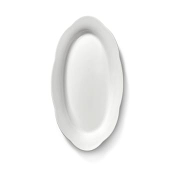 Silhouette ovaler tiefer Teller S 10x18,5 cm - White - Serax