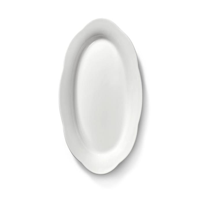 Silhouette ovaler tiefer Teller S 10x18,5 cm, White Serax