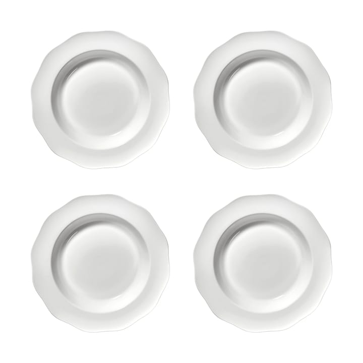 Silhouette Pasta Teller Ø22 cm 4er pack - White - Serax