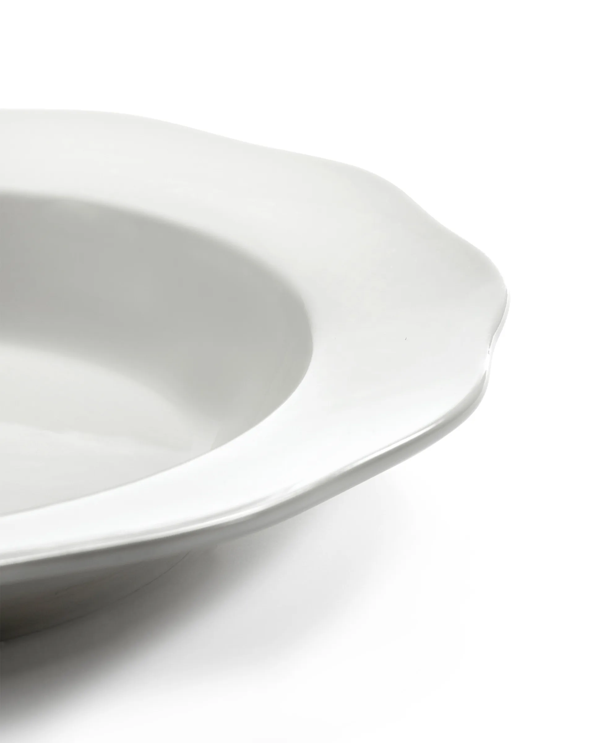 Silhouette Pasta Teller Ø22 cm 4er pack, White Serax