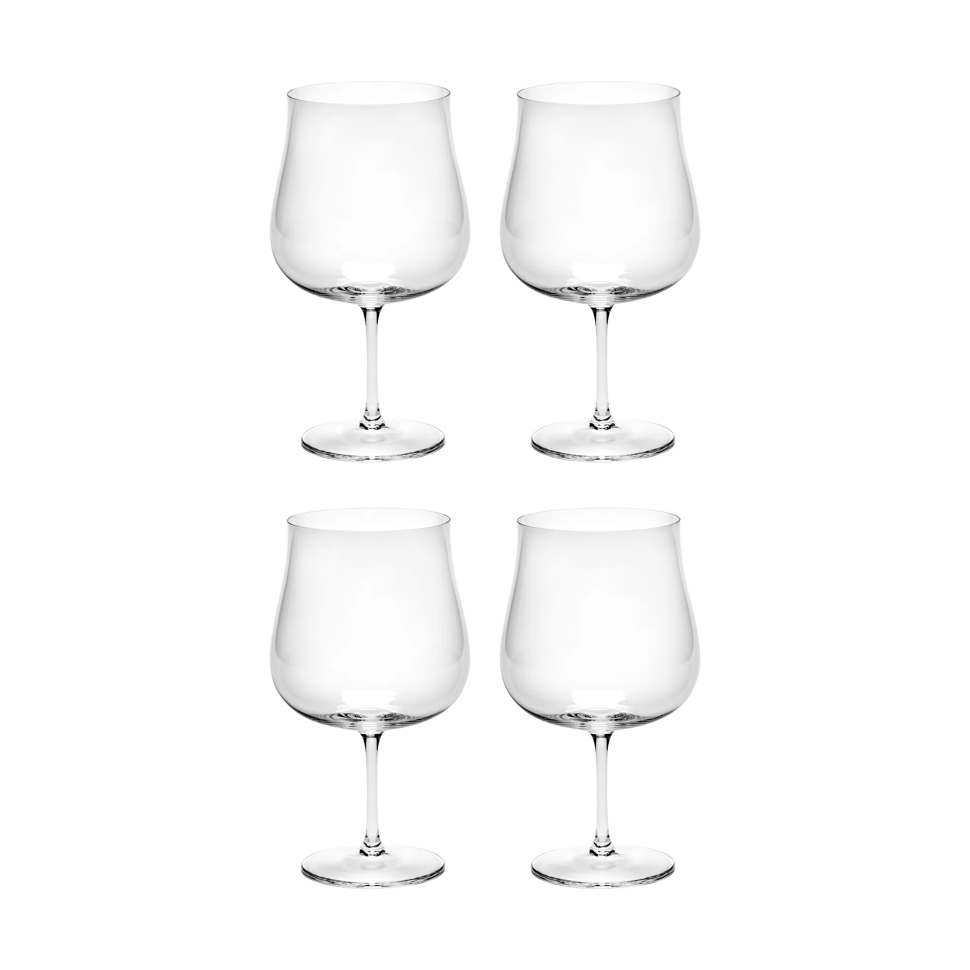 Silhouette Rotweinglas 69 cl 4er pack, Clear Serax