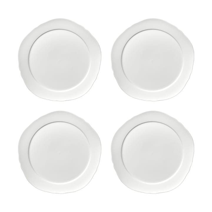 Silhouette Teller M Ø23,5 cm 4er pack - White - Serax