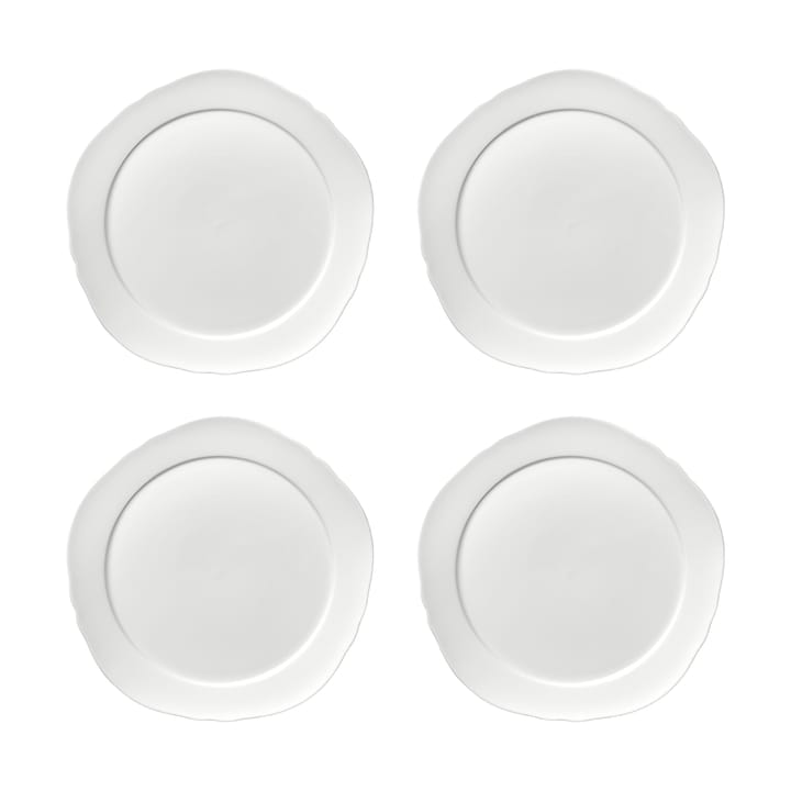 Silhouette Teller S Ø20,6 cm 4er pack - White - Serax
