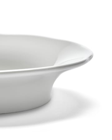 Silhouette tiefer Seitenteller M Ø15 cm - White - Serax