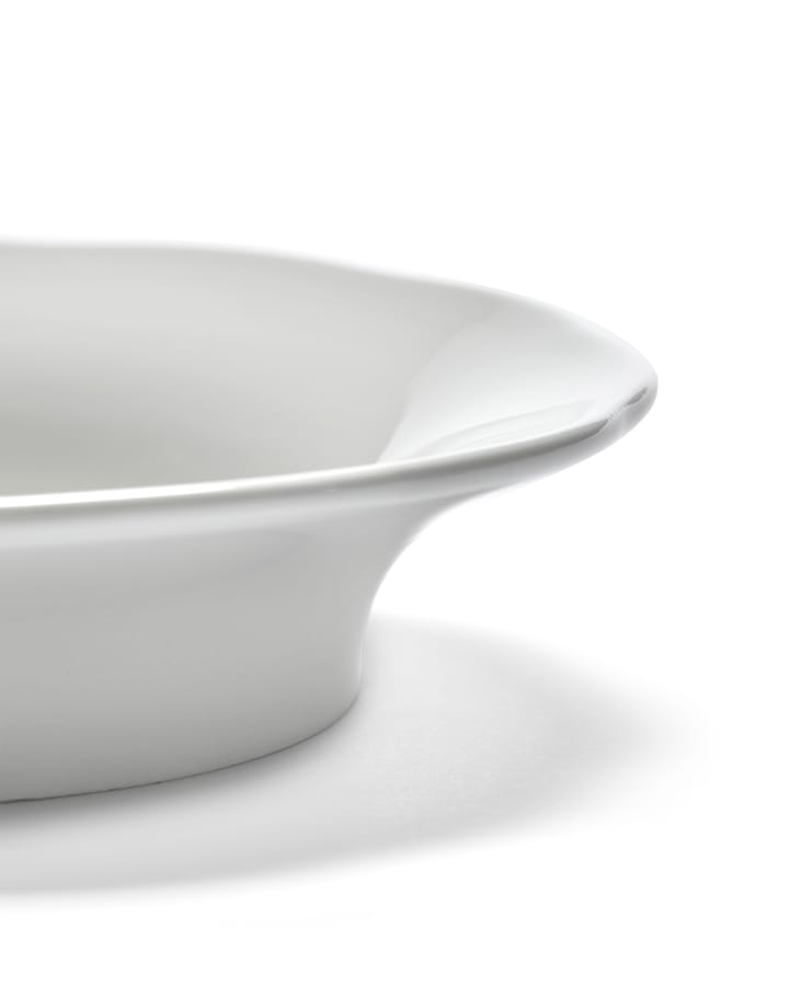 Silhouette tiefer Seitenteller M Ø15 cm, White Serax