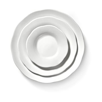 Silhouette tiefer Seitenteller M Ø15 cm - White - Serax