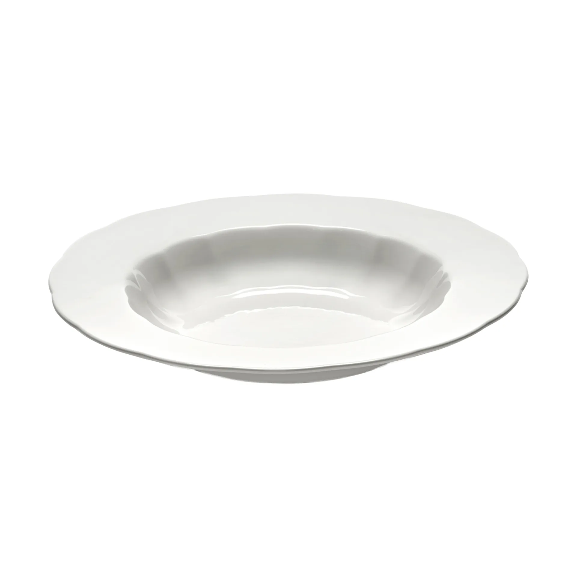 Silhouette tiefer Teller L Ø27 cm 4er pack, White Serax