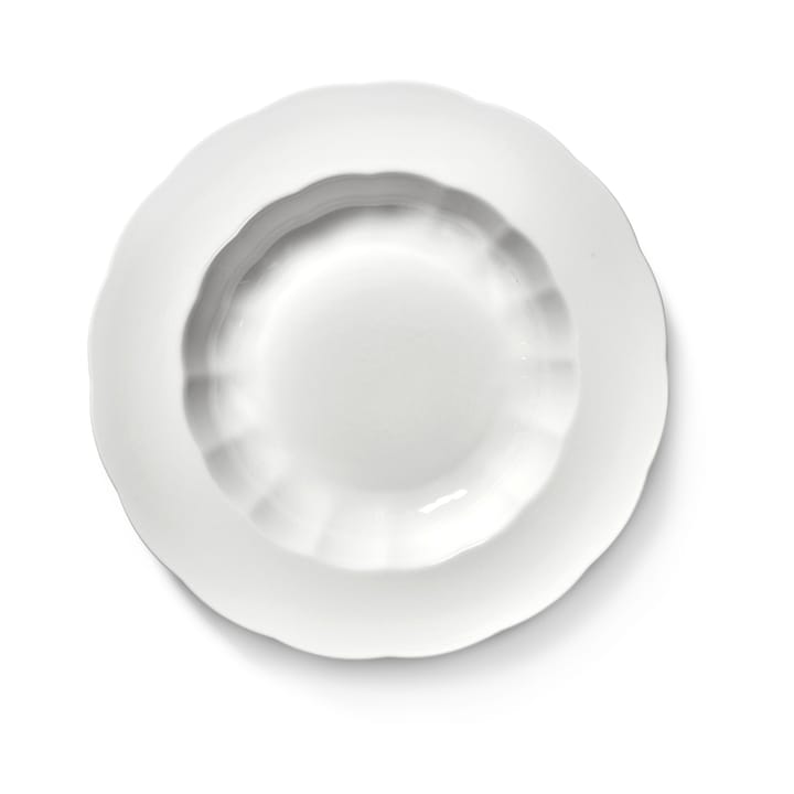 Silhouette tiefer Teller L Ø27 cm - White - Serax