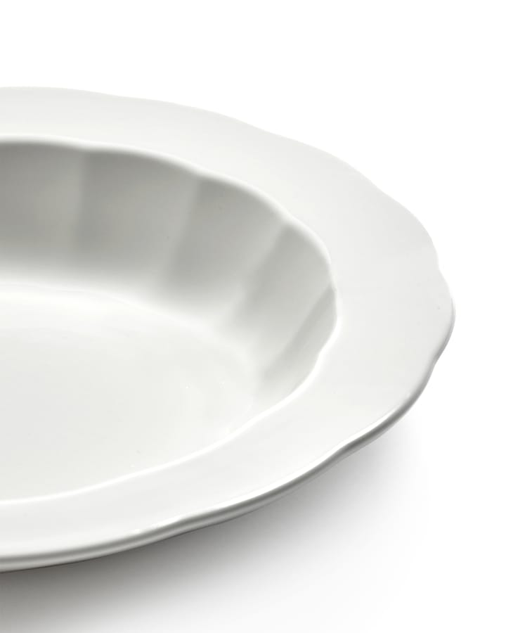Silhouette tiefer Teller L Ø27 cm, White Serax