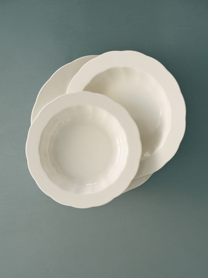 Silhouette tiefer Teller L Ø27 cm, White Serax