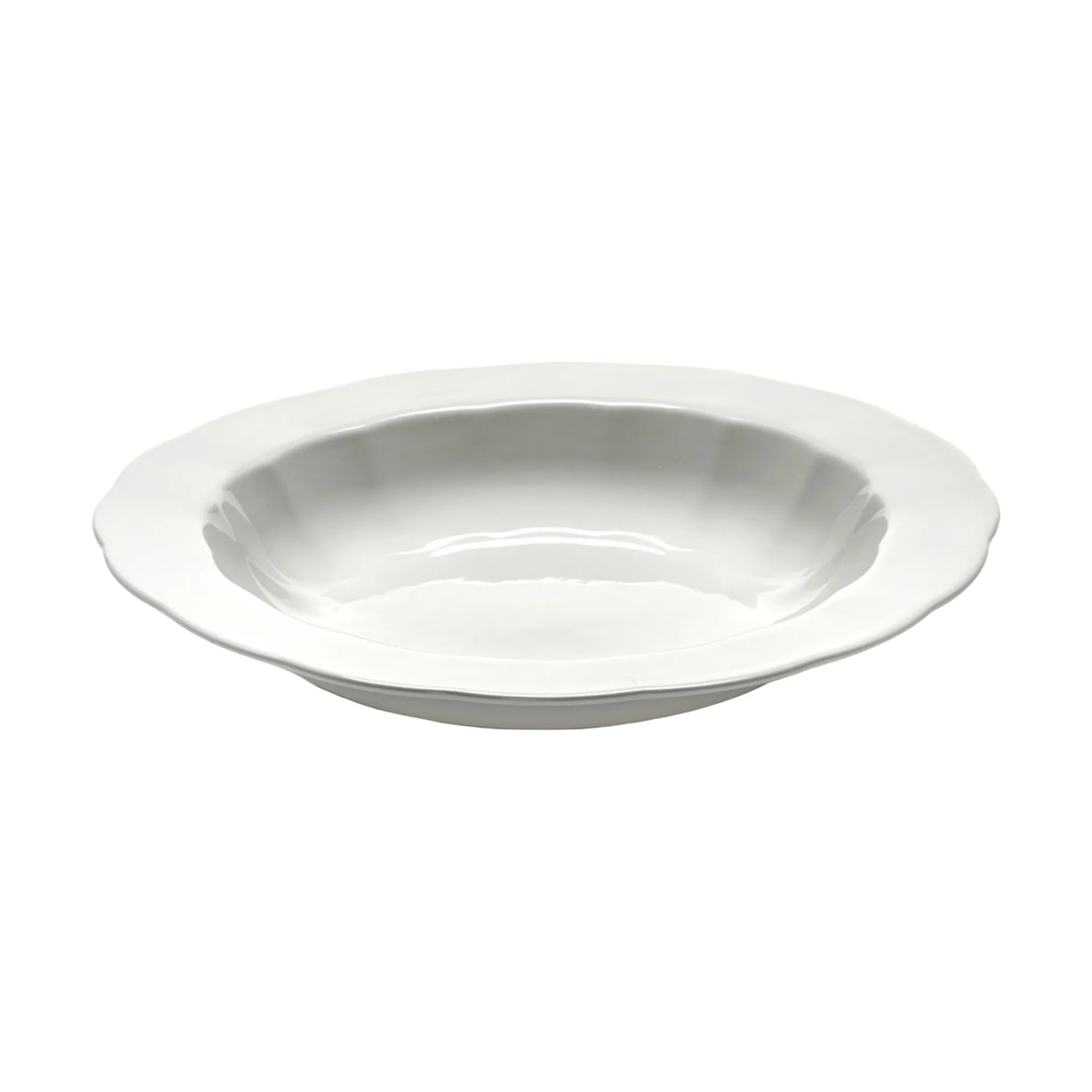 Silhouette tiefer Teller M Ø23,7 cm 4er pack, White Serax
