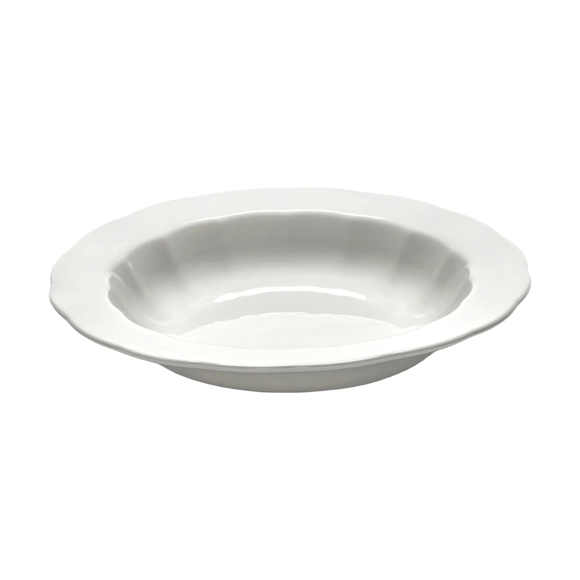 Silhouette tiefer Teller S Ø21,5 cm 4er pack, White Serax