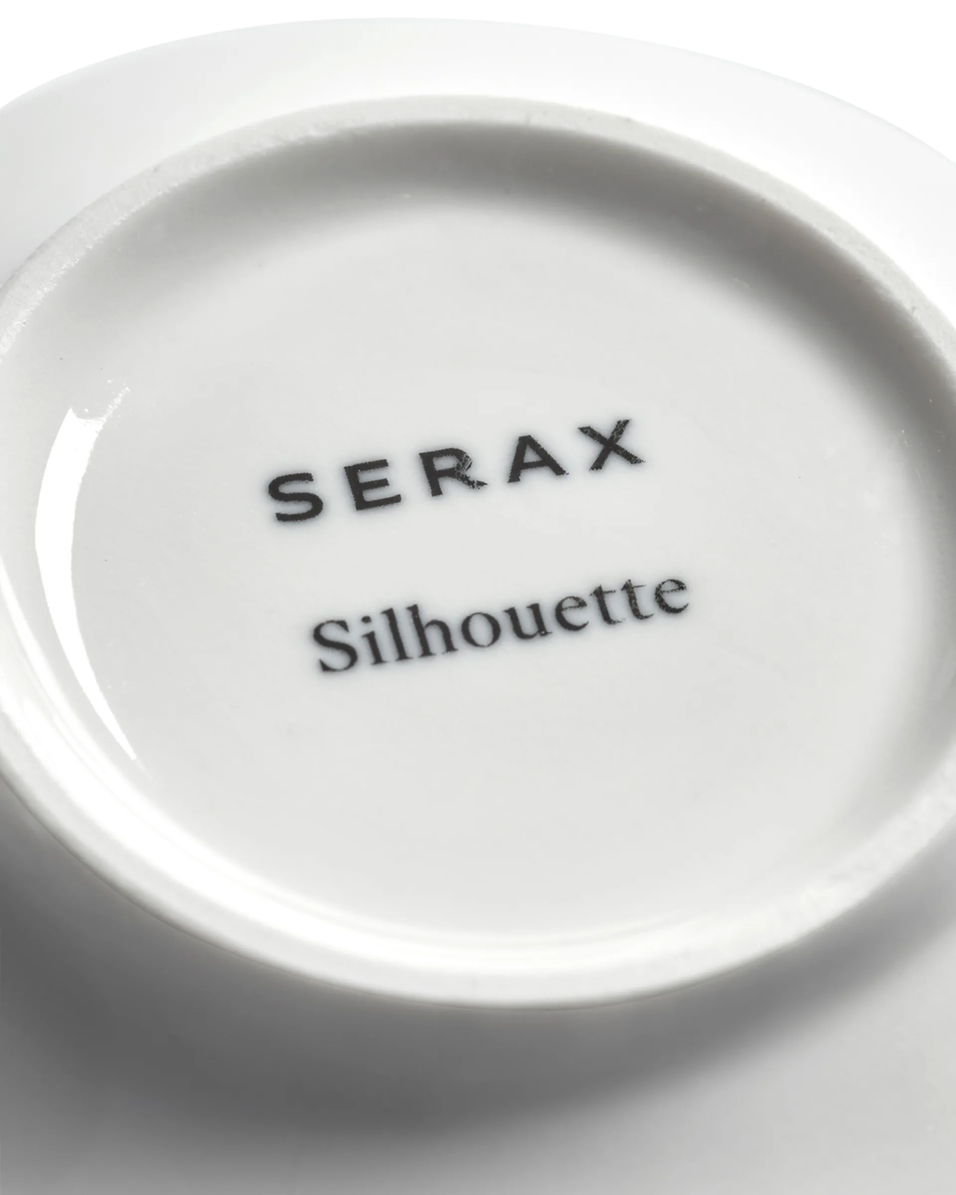 Silhouette Untertasse für Kaffeetasse Ø12,7 cm 4er pack, White Serax