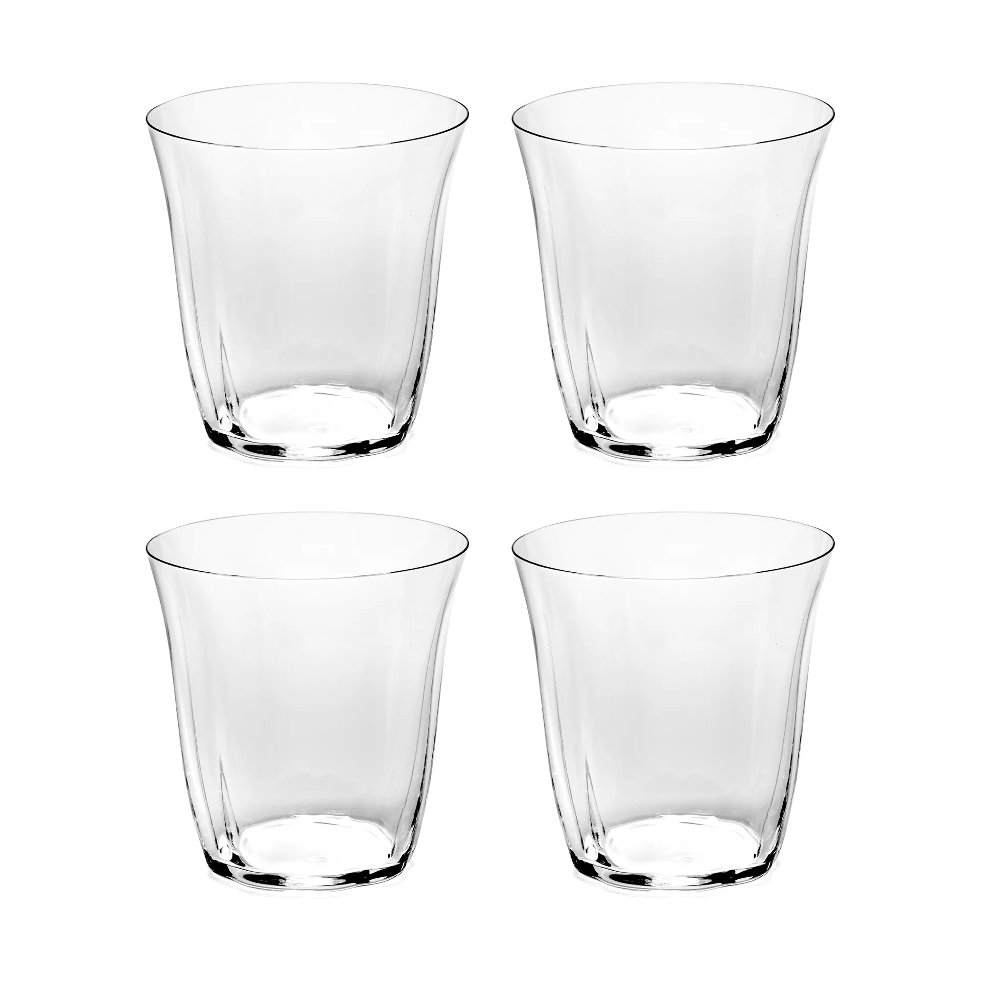 Silhouette Wasserglas 30 cl 4er pack, Clear Serax