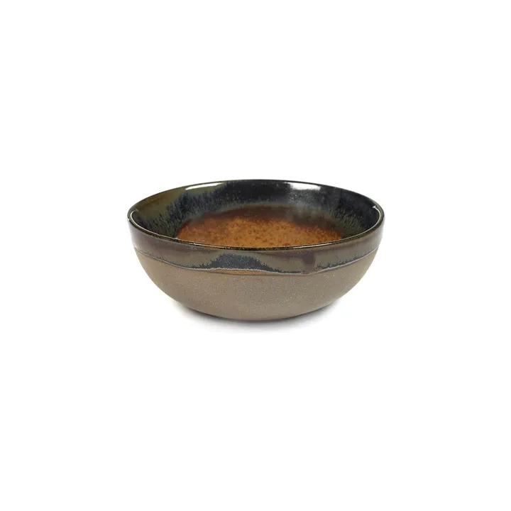Surface Schale 13 cm - Grau-rostbraun - Serax