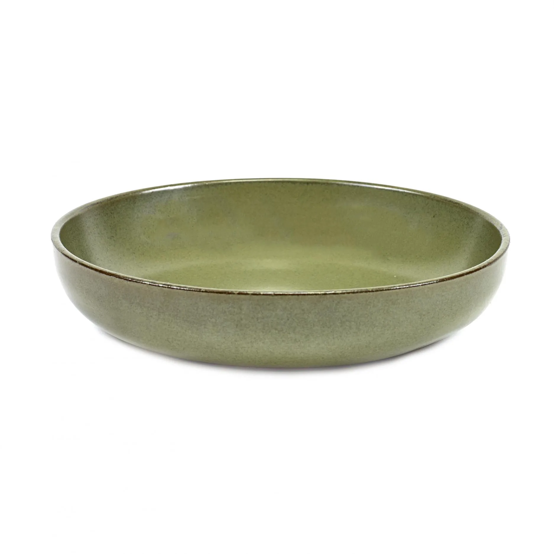 Surface tiefer Teller 19cm, Camogreen Serax