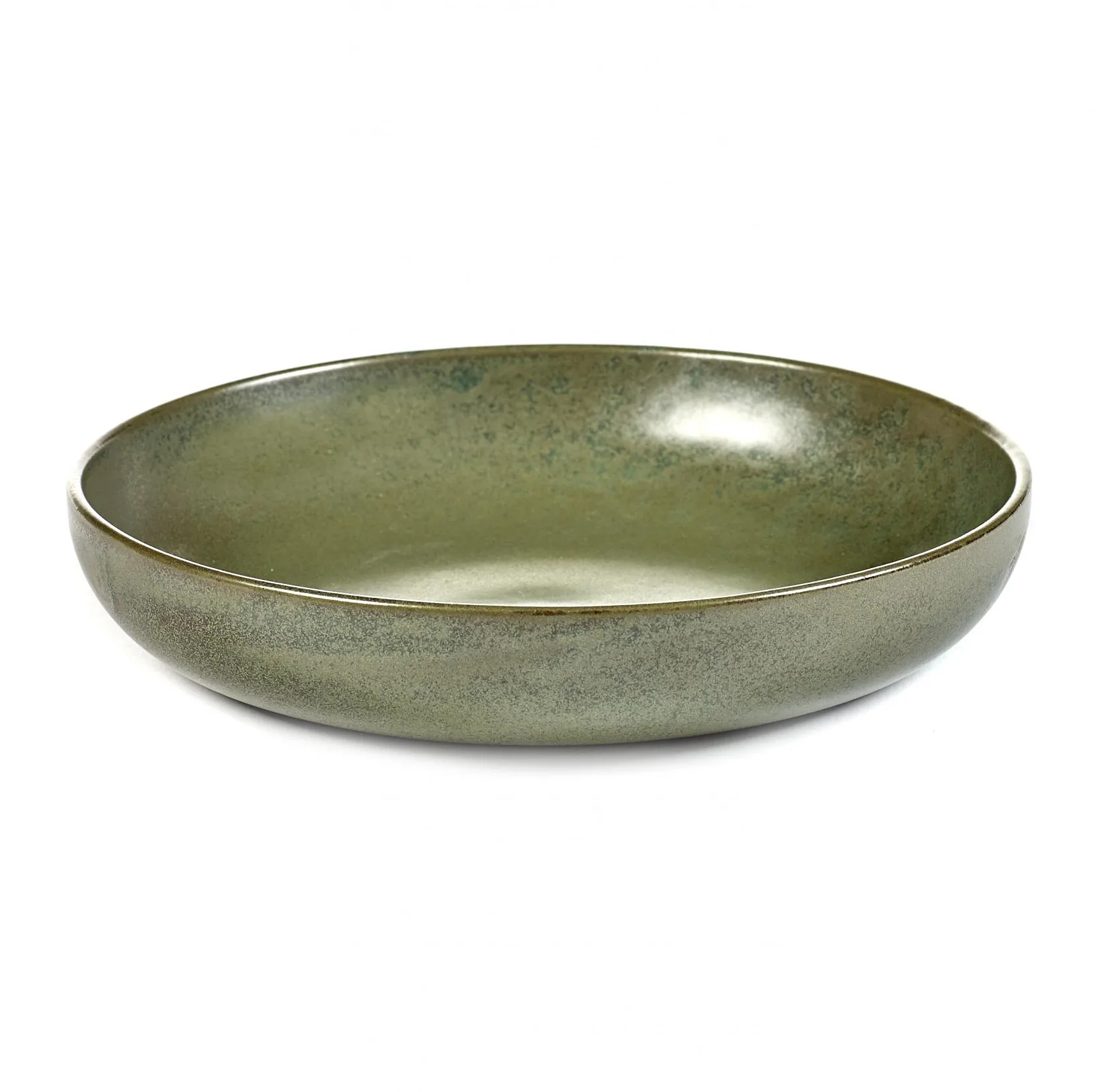 Surface tiefer Teller 21cm, Camogreen Serax
