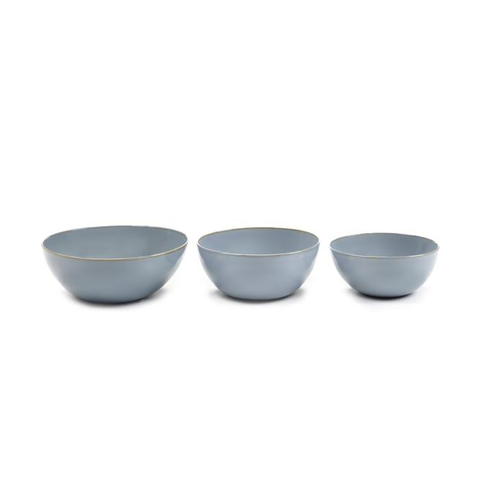 Terres de Rêves apero Schale 3 Teile, Smokey blue Serax