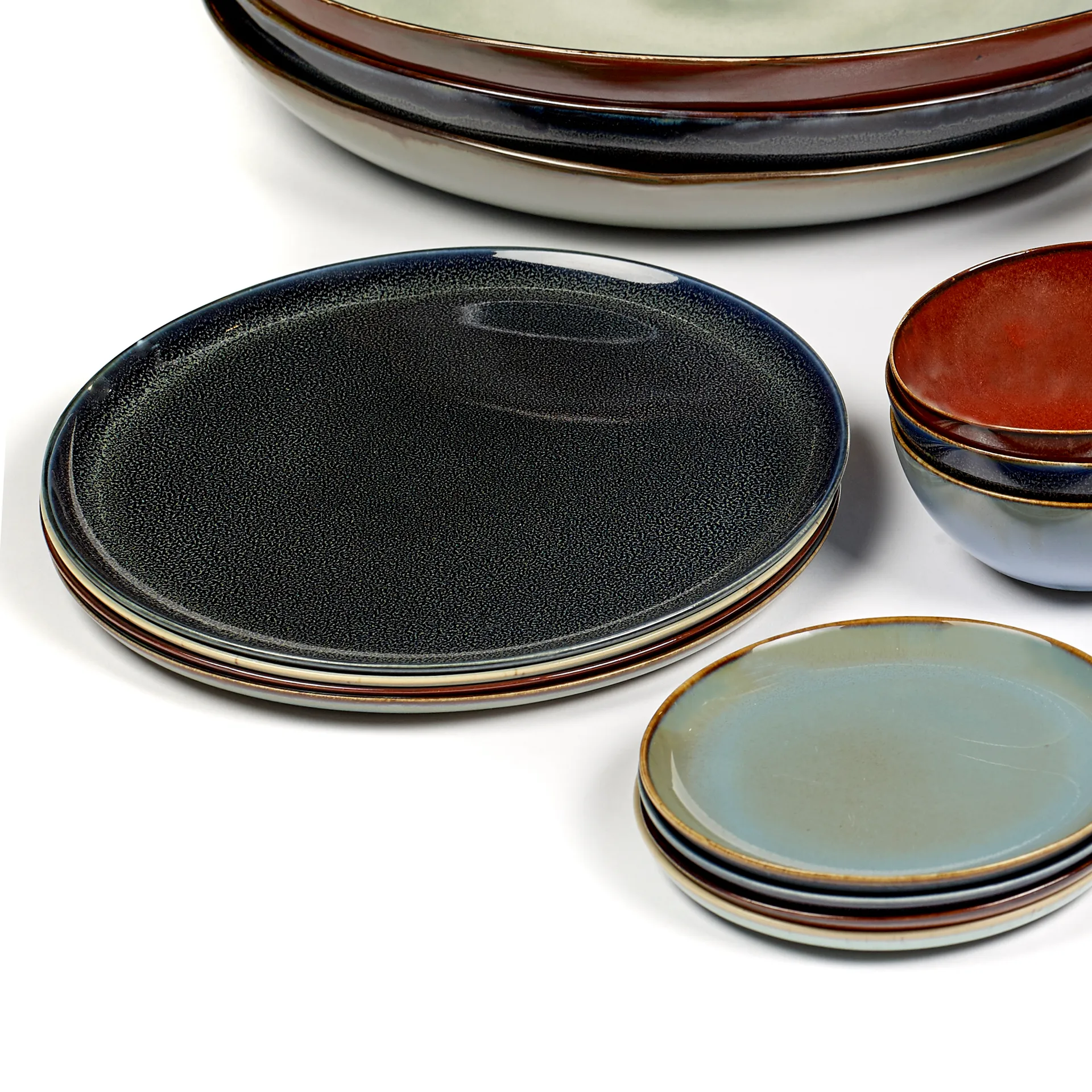 Terres de Rêves kleiner Teller 13cm, Smokey blue Serax