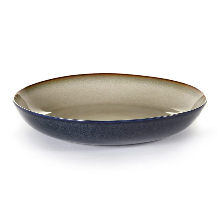 Terres de Rêves Pastateller 23,5cm, Misty grey-dark blue Serax