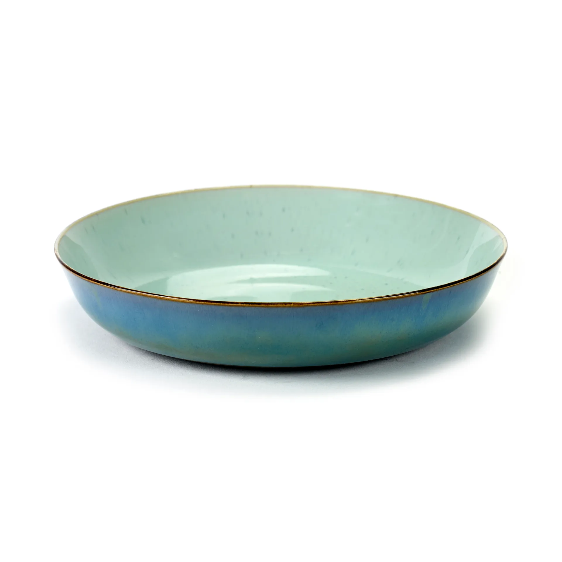 Terres de Rêves Teller 21cm, Light blue-smokey blue Serax