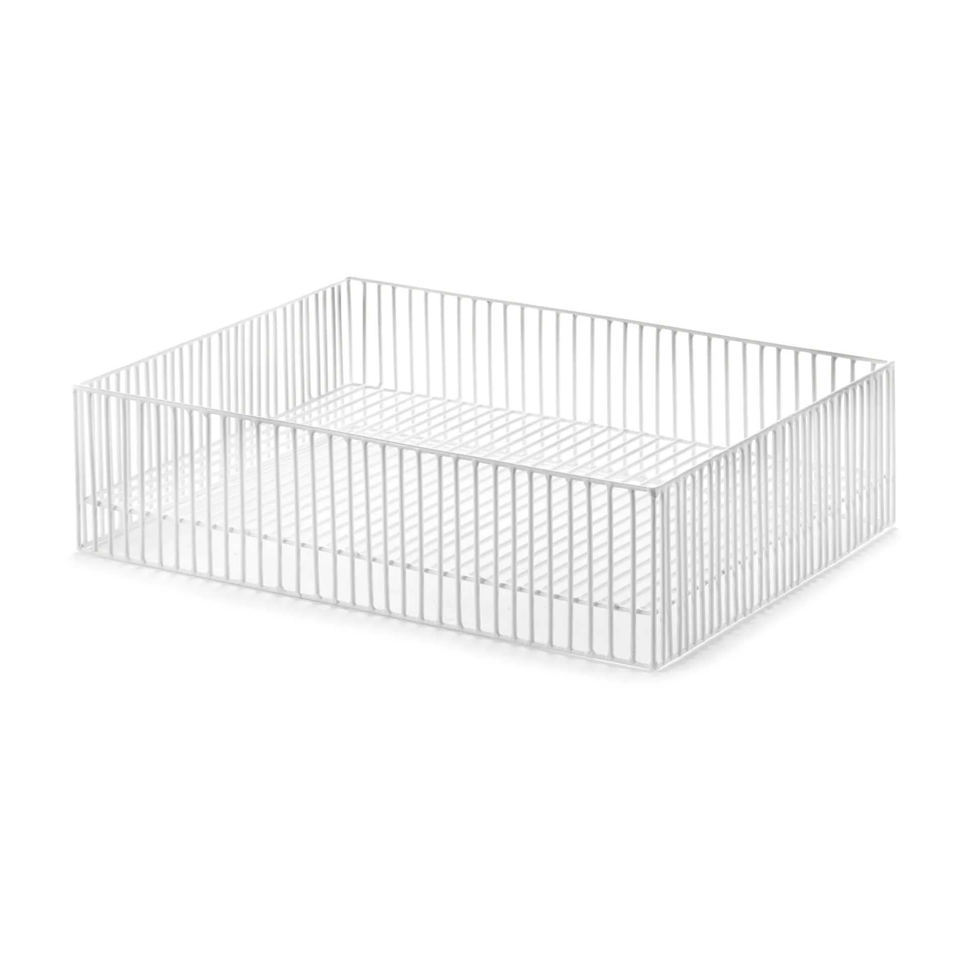 Turn Korb niedrig 30 x 40 cm, White Serax