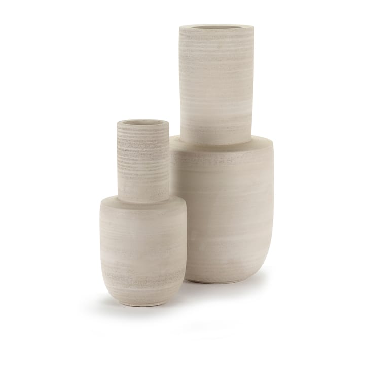 Volumes Vase L Ø 25 cm, Beige Serax