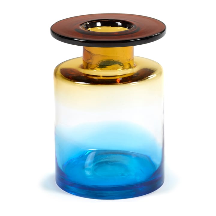 Wind & Fire Vase 27cm, Blue-amber Serax