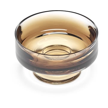 Zuma niedrige Schale auf Fuß M Ø13,6 cm - Amber - Serax