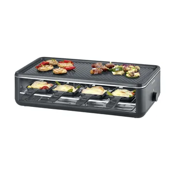 Black Line Raclette Grillplatte RG 2365 - 16-teilig - Severin