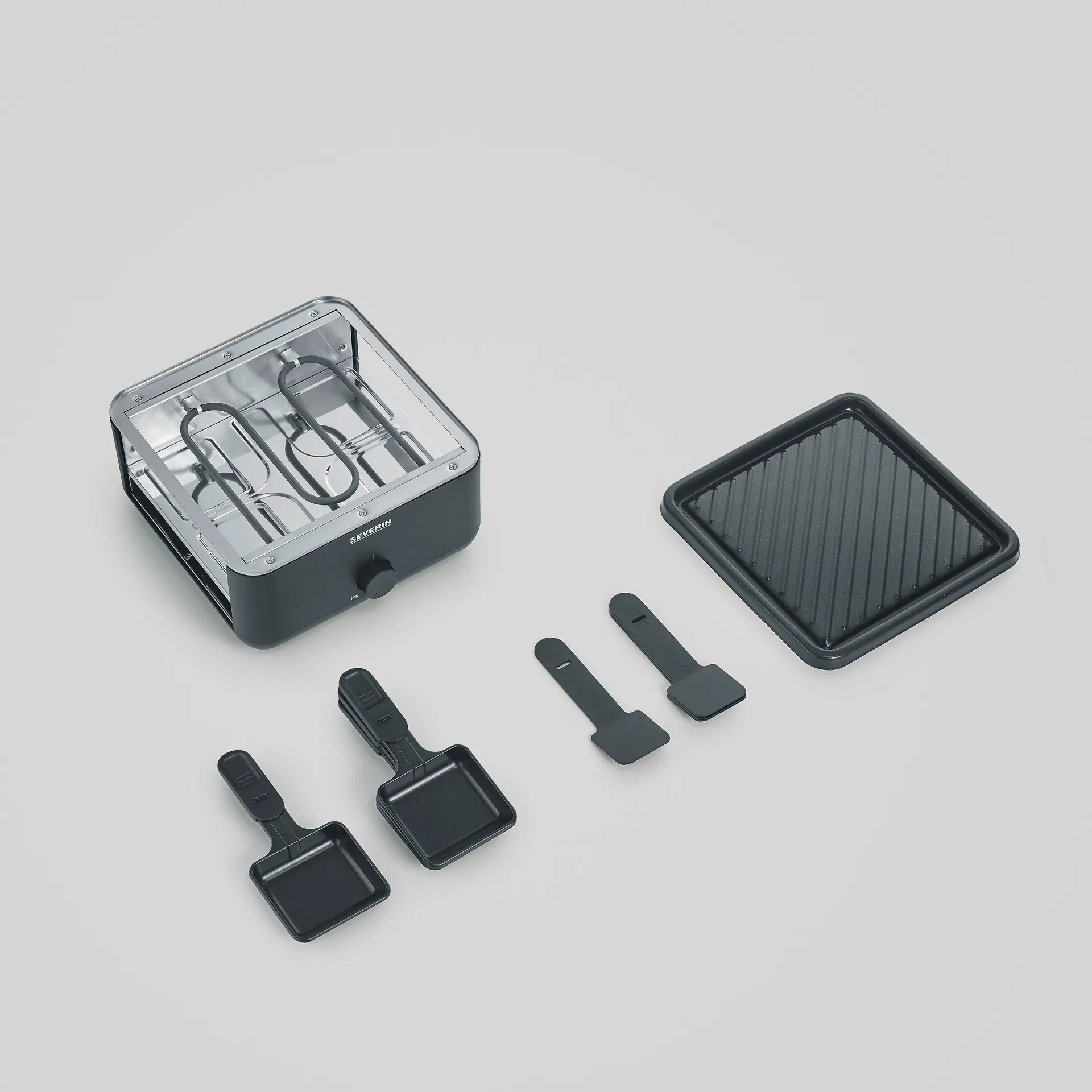 Black Line Raclette RG 2360 Mini, 8-teilig Severin